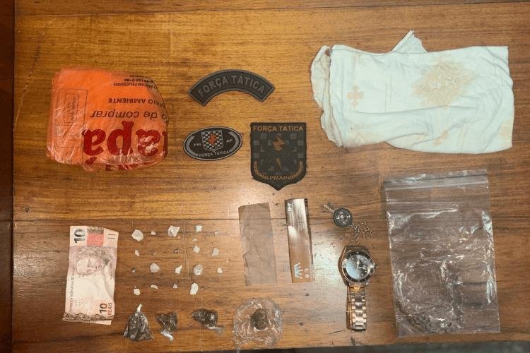 Homem é peso em flagrante com drogas no Jardim Felicidade I, em Macapá