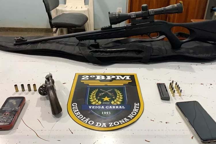 Preso do semiaberto que portava rifle e revólver morre em tiroteio com a PM em Macapá