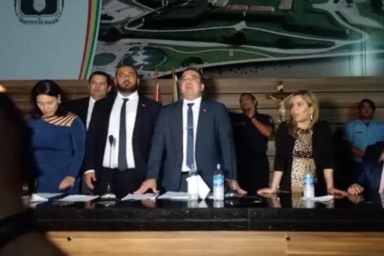 Após pancadaria entre vereadores, Marcelo Dias é eleito presidente da Câmara