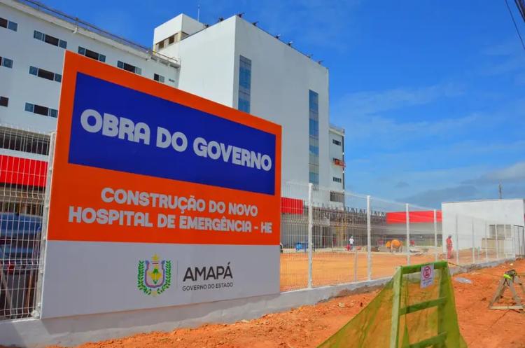 Governo do Amapá apresenta avanços da obra do novo Hospital de Emergência em visita guiada à imprensa