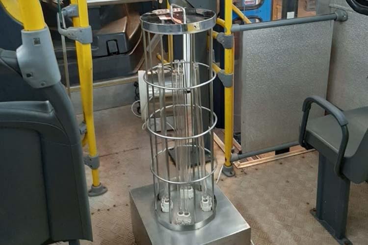 Empresas de ônibus investem em equipamento que elimina o Coronavírus das superfícies por meio do ozônio