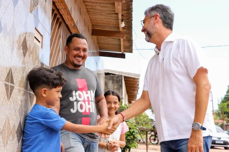 Governador Clécio Luís mantém ritmo de trabalho e acompanha pavimentação no bairro Novo Horizonte, Zona Norte da Capital
