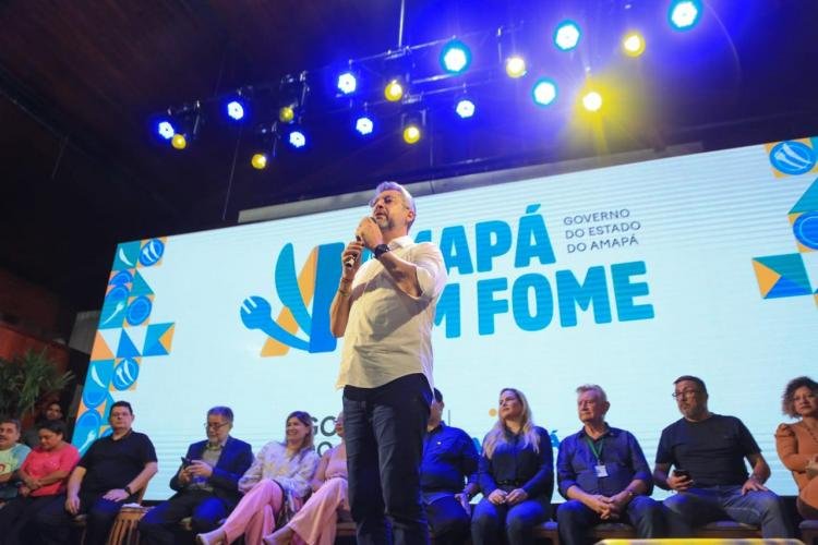 Davi e Clécio lançam programa “Amapá sem Fome"