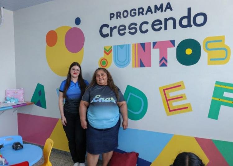 Governo do Amapá entrega primeira sala de acolhimento do programa "Crescendo Juntos" no Sul do estado