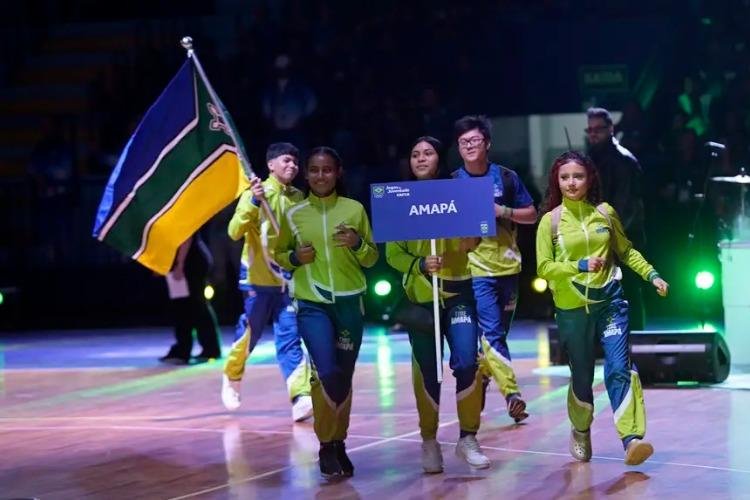 Delegação do Time Amapá encerra o primeiro bloco dos jogos da juventude caixa 2026 em Foz do Iguaçu