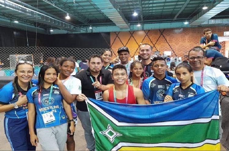 Amapá conquista medalha de ouro na Luta Olímpica nos Jogos Escolares da Juventude, em SC