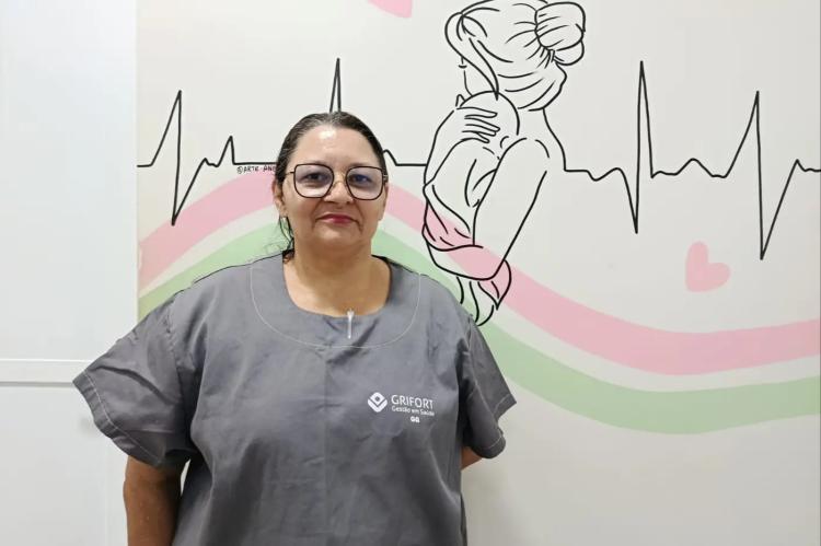 Servidora do Hospital da Mulher Mãe Luzia dedica 36 anos ao cuidado de mães e bebês