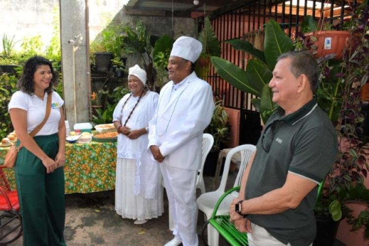 MP-AP doa alimentos ao Fórum de Segurança Alimentar dos Povos de Matriz Africana