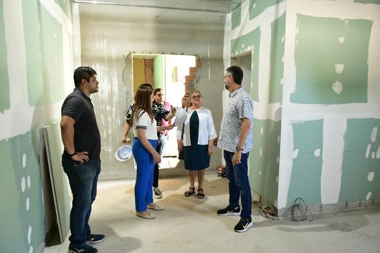 Governador Clécio Luís acompanha obras do primeiro Centro de Tratamento Intensivo do Hospital de Oiapoque