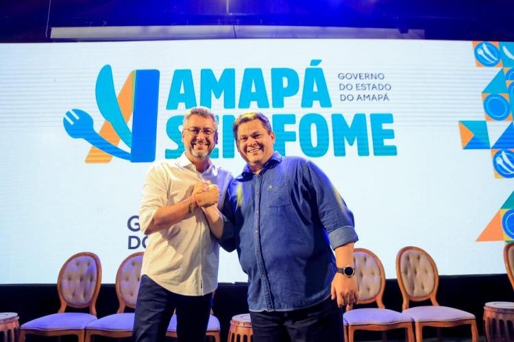 Davi e Clécio lançam programa “Amapá sem Fome"