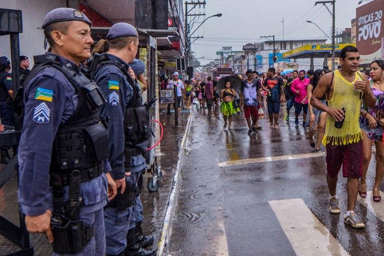 Com forte esquema de segurança, Bloco da Responsa garante passagem tranquila de A Banda