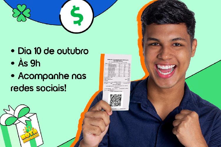 Nota Amapaense realiza novo sorteio com prêmios de até R$ 50 mil em Macapá