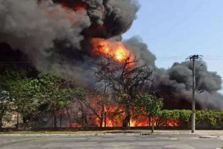 Crescem em 12,6% as notícias de incêndios estruturais nas indústrias até agosto