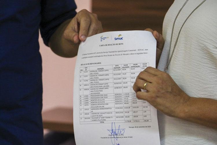 Senac Amapá doará 66 equipamentos a entidades sem fins lucrativos