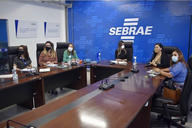 Sebrae recebe representantes da Procuradoria Especial da Mulher para alinhamento de parcerias