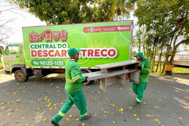 Central do Descarta Treco contribui para descarte correto de materiais domésticos e eletrodomésticos