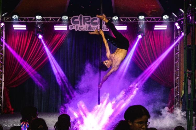Circo no Residencial chega ao Jardim Açucena com espetáculo gratuito neste sábado