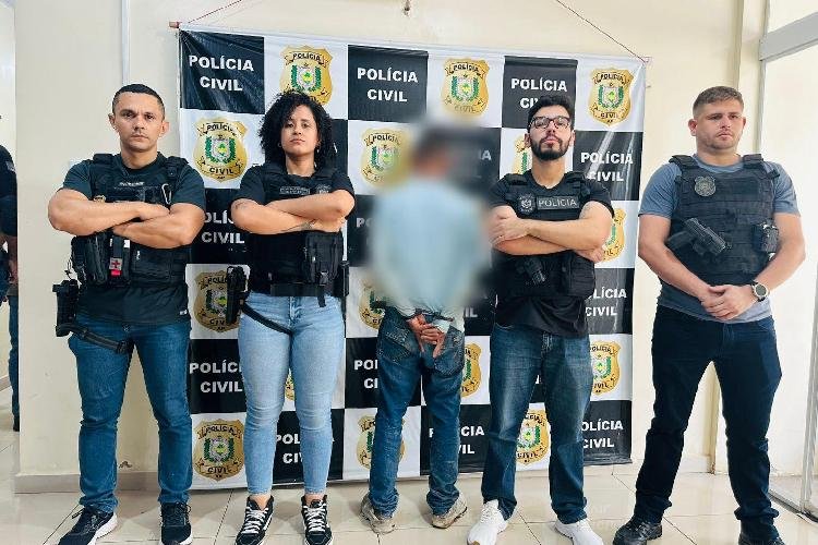 Polícia Civil prende agressor que cegou companheira com um espelho