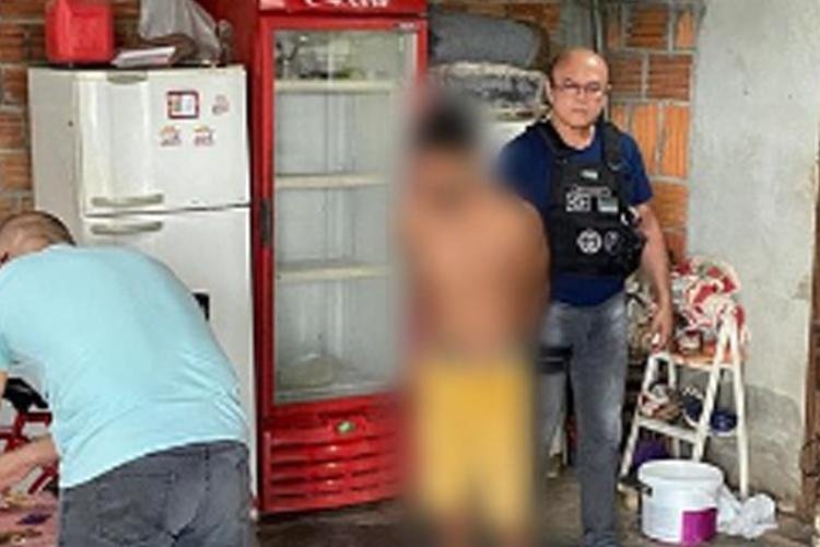 PC prende condenado por tráfico de drogas e posse ilegal de arma