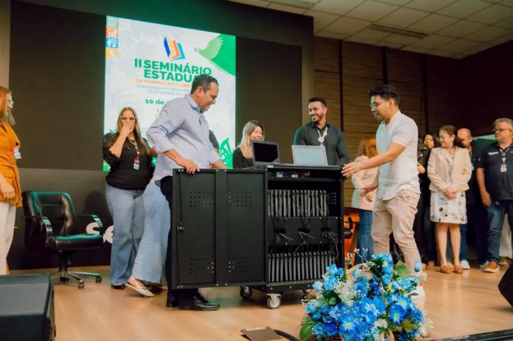 2ª edição do Seminário Estadual de Formação Continuada reúne gestores e marca entrega antecipada de Chromebooks no Amapá