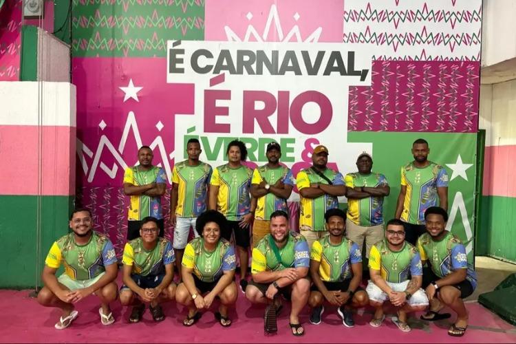 Marabaixo do Amapá ecoa na Sapucaí com participação histórica na bateria da Mangueira