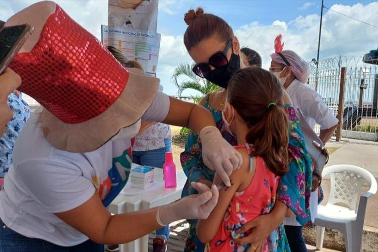 Multivacinação: brincadeiras, lazer e diversão contagiam Dia D em Macapá