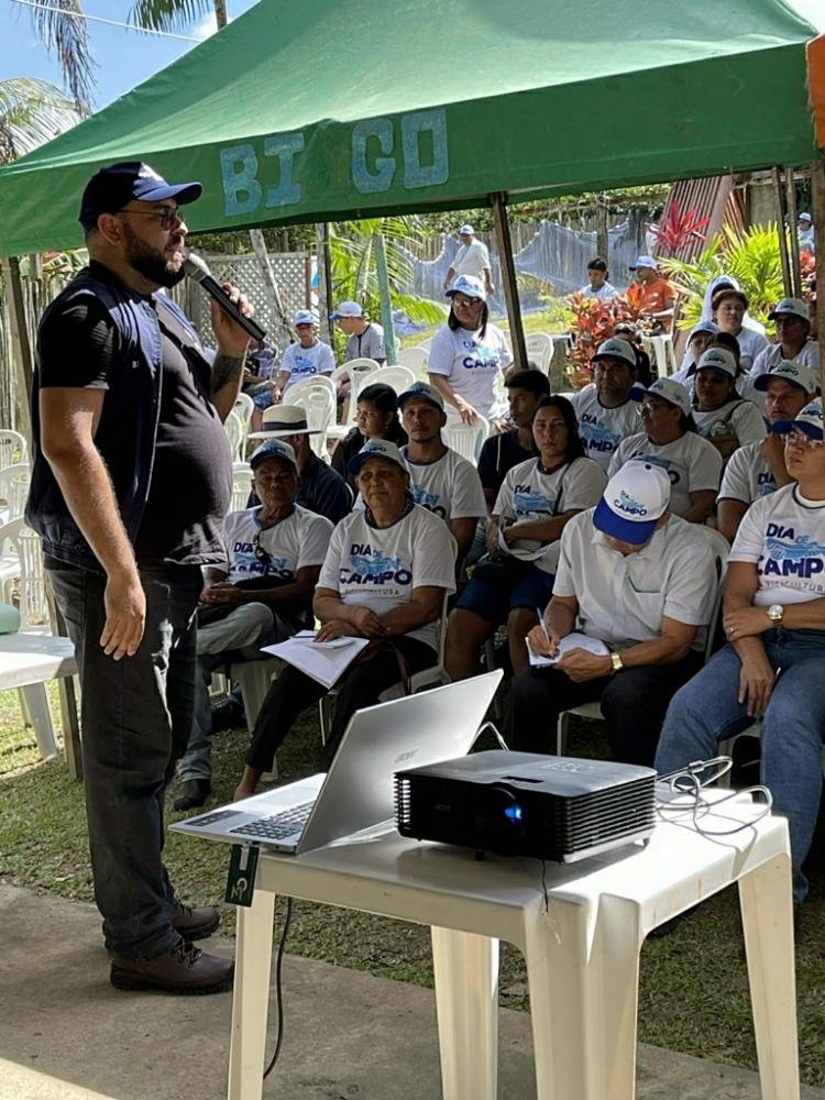 Sebrae reune 150 produtores no Dia de Campo da Piscicultura em Pedra Branca do Amapari