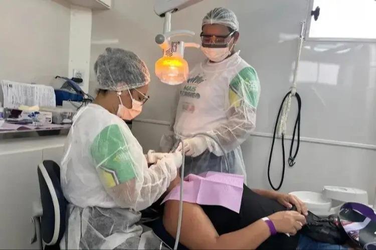 Mais Sorriso leva ação integrada de saúde e cidadania ao distrito do Pacuí, em Macapá
