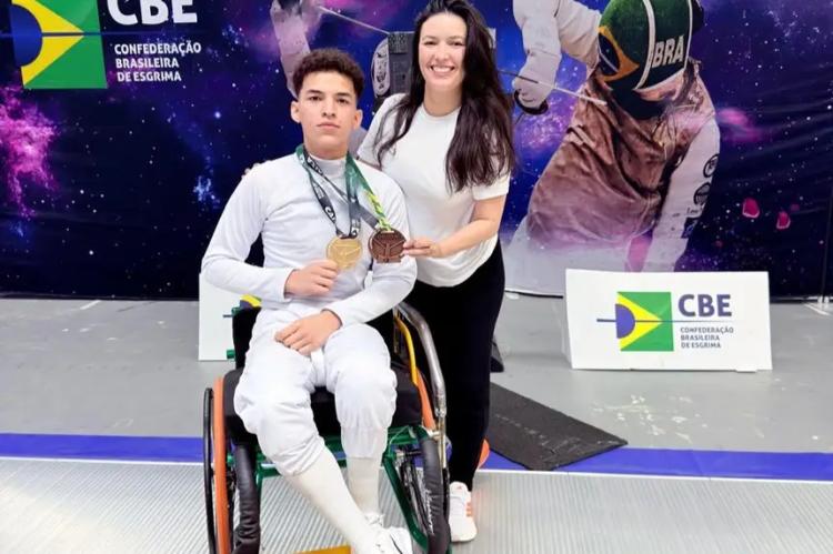 Atletas amapaenses conquistam medalhas na 2ª Copa Brasil de Paraesgrima 2026