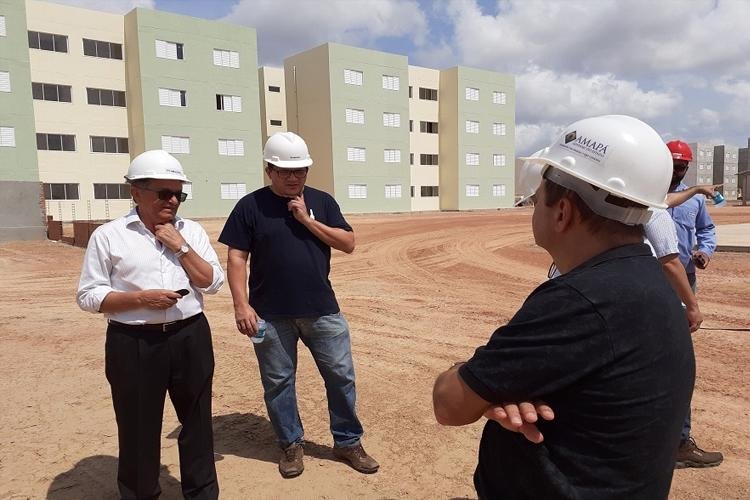 Obras do Conjunto Miracema passam por visita técnica do Governo e Justiça Federal