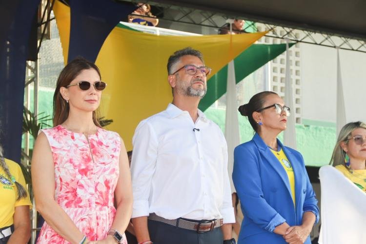 AVT leva banda campeã do Festival Estadual e mensagem de paz ao Desfile Cívico Estudantil no Sambódromo de Macapá