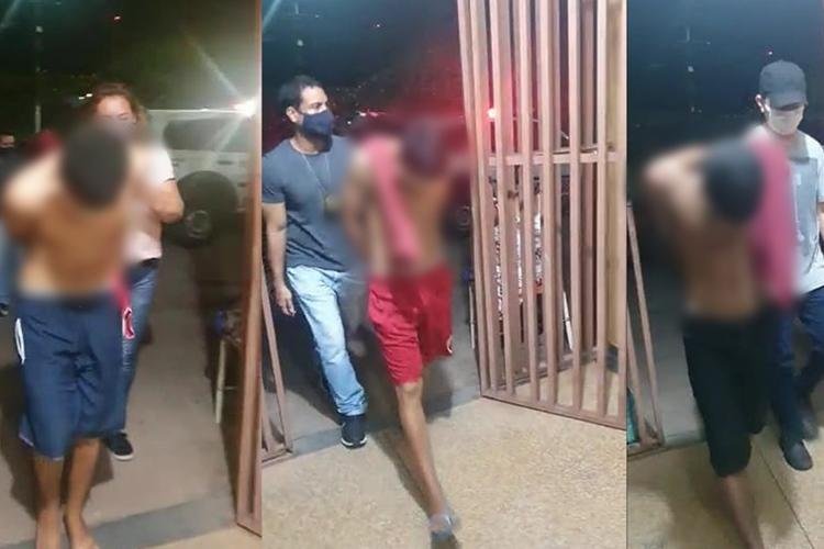 PRESOS EM FLAGRANTE INTEGRANTES DE FACÇÃO QUE DEGOLARAM VÍTIMA DE 18 ANOS