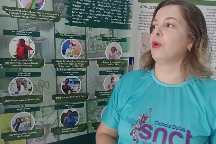 Pesquisadoras do Iepa apresentam estudos durante a 23ª Semana Nacional de Ciência e Tecnologia