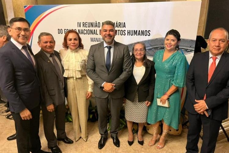 PGJ e membros do MP-AP participam de reunião em Manaus sobre defesa dos direitos humanos