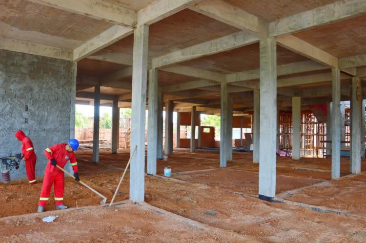 Governo do Amapá avança na construção do novo Centro de Especialidades Odontológicas (CEO) com uma infraestrutura inovadora e tecnológica