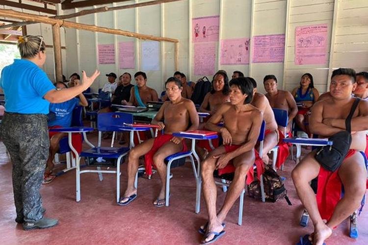 Educação Cívica é tema de treinamento para professores que atuam em aldeias indígenas