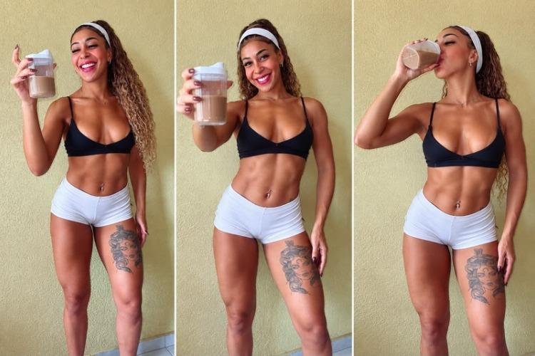 Influenciadora fitness inclui "esperma de peixe" na dieta e explica hábito inusitado: "Acham bizarro"