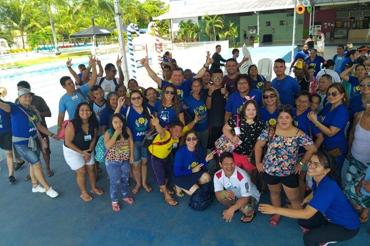 Diversão garantida na AABB para os alunos da APAE Macapá