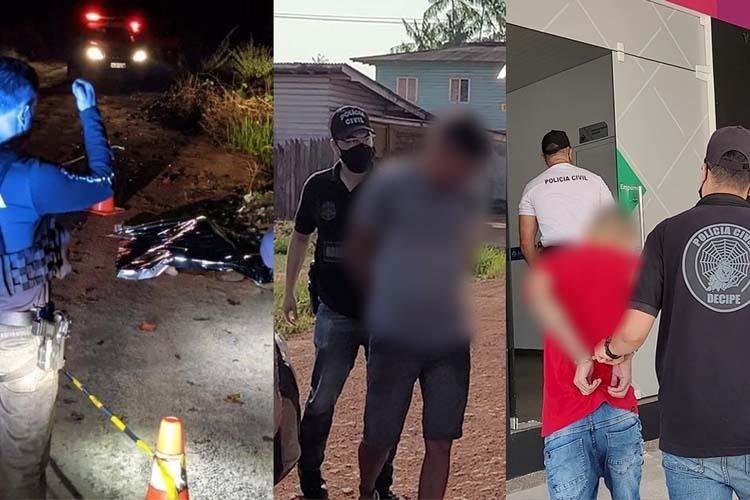 PRESOS ATIRADOR E MANDANTE DE HOMICÍDIO OCORRIDO NO RAMAL DA BR-210