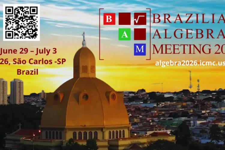 ICMC recebe maior congresso de álgebra do país, que está com inscrições abertas