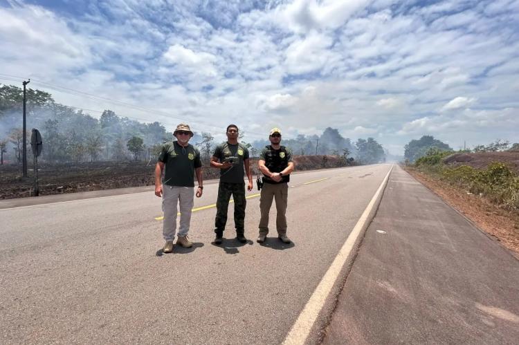 Governo do Amapá alerta para riscos da fumaça de queimadas nas rodovias