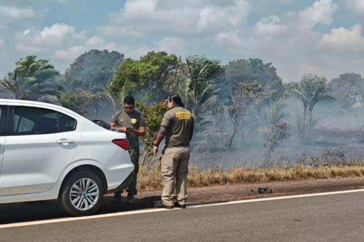 Governo do Amapá alerta para riscos da fumaça de queimadas nas rodovias
