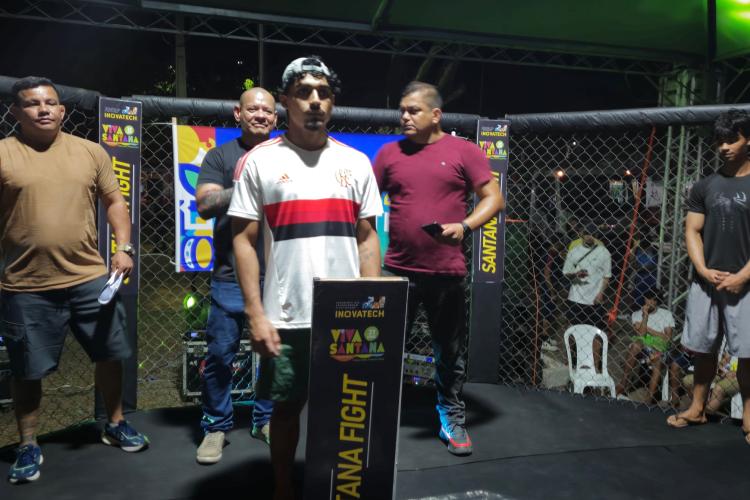 InovaTech: Pesagem marca início do Santana Fight durante feira de inovação