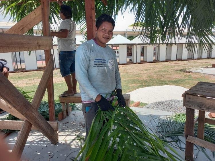 Maloca traz cultura dos povos indígenas na 52ª Expofeira do Amapá