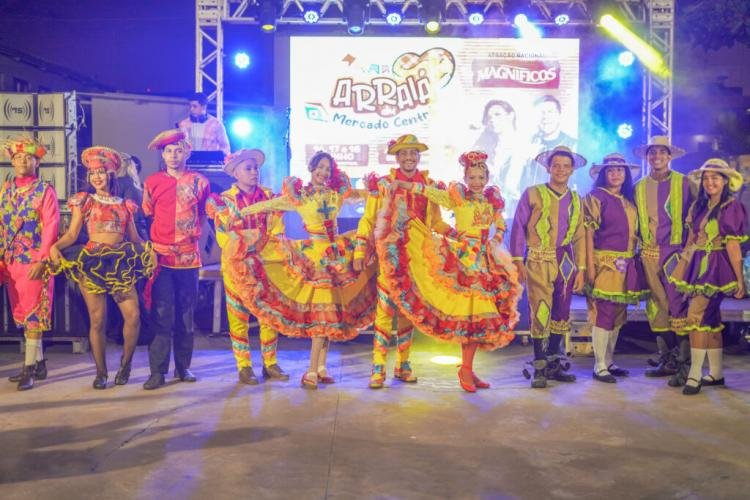 Banda Magníficos encerra o 2º Arraiá du Mercado Centrá em Macapá com grande show