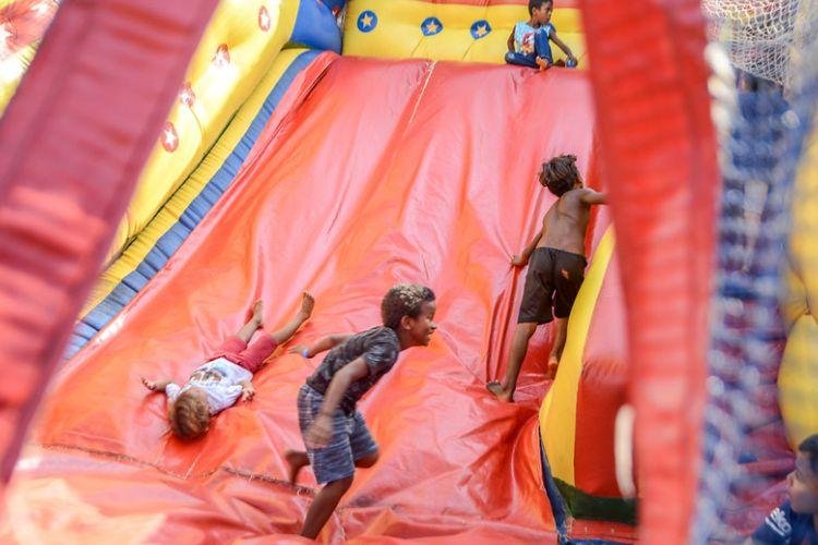 Atividades esportivas e de recreação marcam programação do Mês das Crianças na comunidade quilombola Lagoa dos Índios