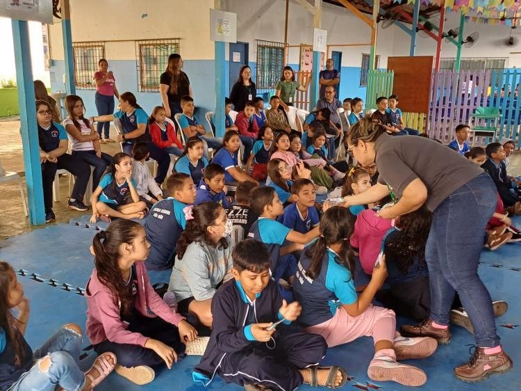 "Junho Verde": Alunos da rede estadual de ensino recebem palestra sobre preservação do meio ambiente