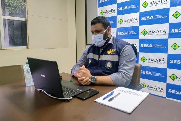 Amapá busca recursos para combate à covid-19 junto a Organização Pan-Americana de Saúde