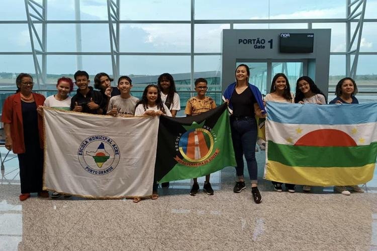 Alunos de Porto Grande conquistam prêmios na Mostra de Ciências e Tecnologias em Belém-PA