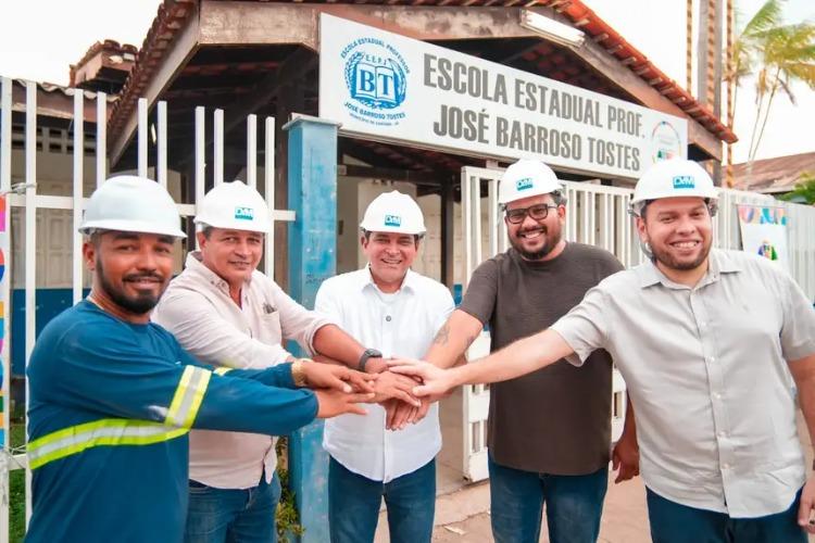 Caravana da Educação acompanha obras e fortalece diálogo com escolas em Santana
